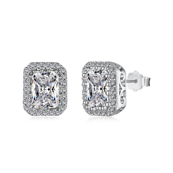 ˇShow YourselfˇLuxurious Dainty Emerald Cut Daily Earrings