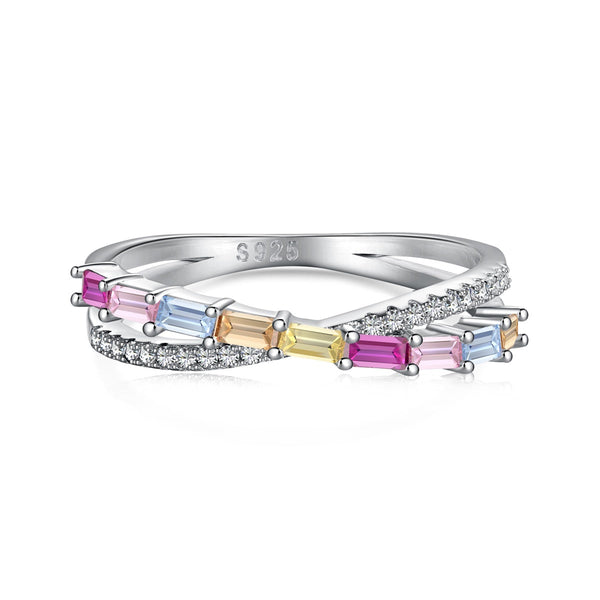 ˇShow YourselfˇEnergetic Elegant Radiant Cut Party Ring