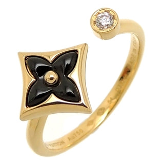 ˇShow YourselfˇSTAR 1 DIAMOND OPEN RING ROSE GOLD