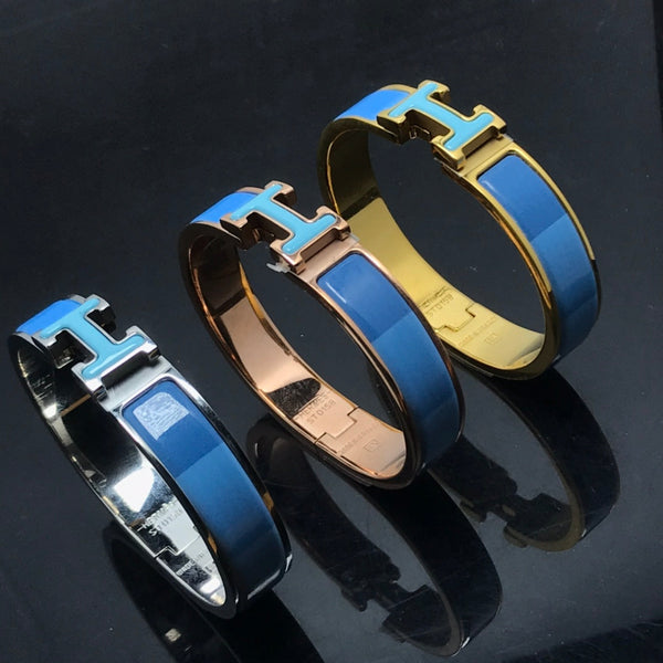 ˇShow YourselfˇH BRACELET BLUE RAINBOW CERAMIC
