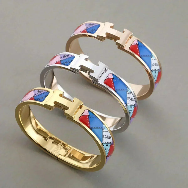 ˇShow YourselfˇH BRACELET DOTTED BORDER 12MM