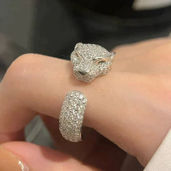 ˇShow YourselfˇPANTHERE 5.5MM ALL DIAMOND RING