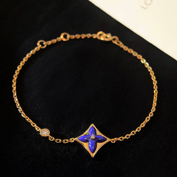 ˇShow YourselfˇCOLOR STAR PINK GOLD DIAMOND BRACELET