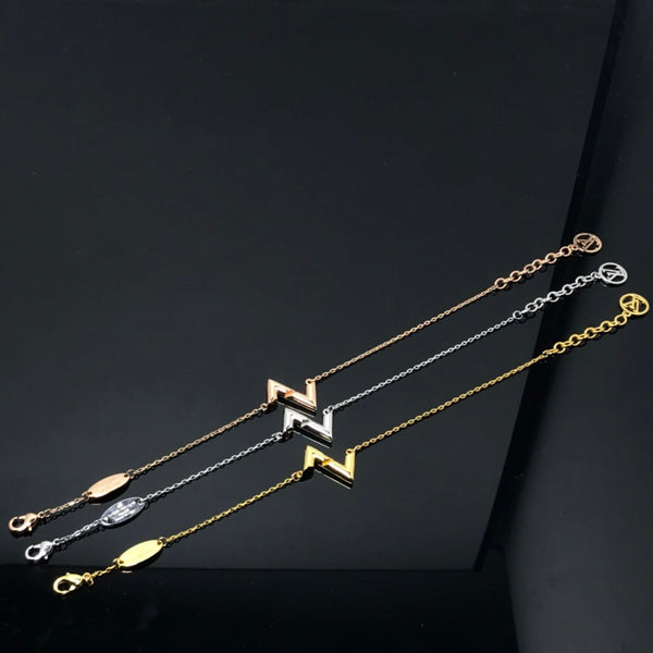 ˇShow YourselfˇVOLT LV LOGO BRACELET