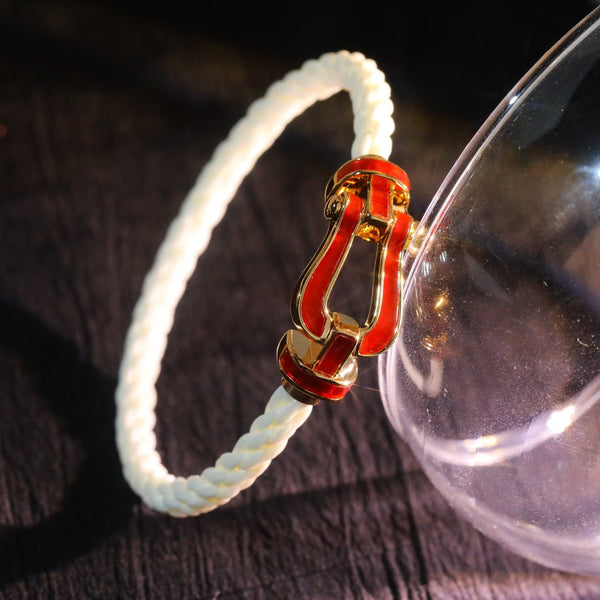 ˇShow YourselfˇFORCE 10 WHITE TEXTILE DIAMOND PAVED