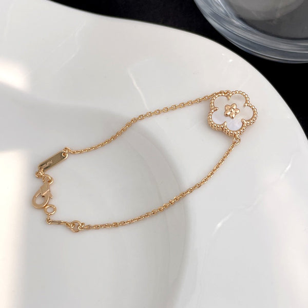 ˇShow YourselfˇLUCKY SPRING ROSE GOLD MOP BRACELET