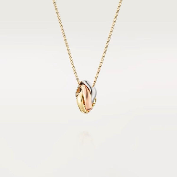 ˇShow YourselfˇTRINITY NECKLACE GOLD SMALL MODEL