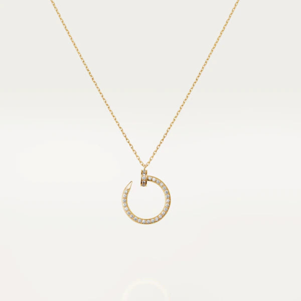 ˇShow YourselfˇJUSTE NECKLACE GOLD DIAMONDS
