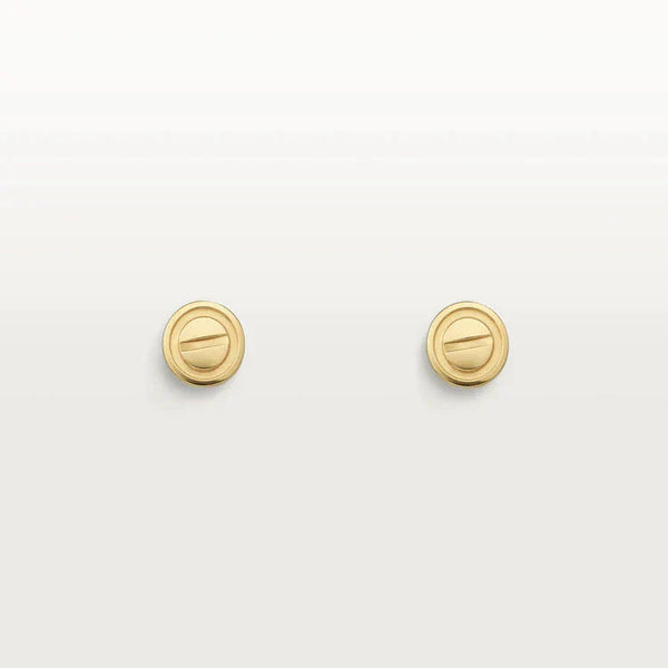 ˇShow YourselfˇLOVE EARRINGS GOLD 10MM