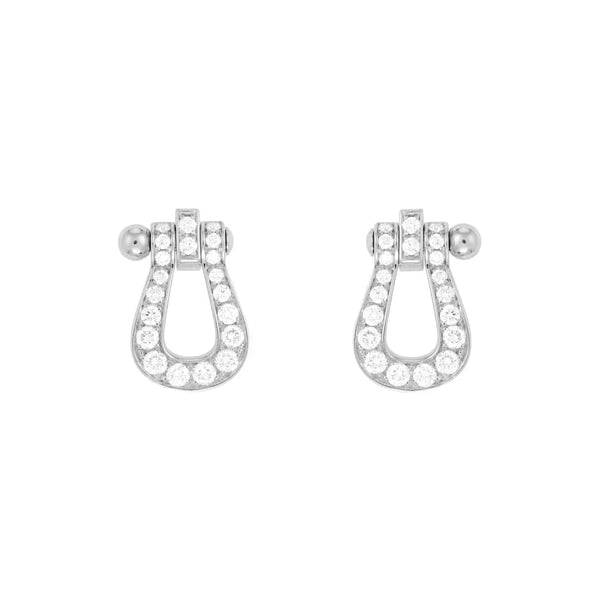 ˇShow YourselfˇFORCE 10 FULL DIAMOND STUD EARRINGS MINI MODEL