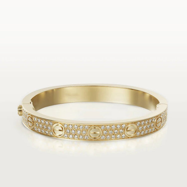 ˇShow YourselfˇLOVE BRACELET 6.1MM DIAMOND-PAVED