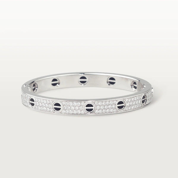 ˇShow YourselfˇLOVE BRACELET 6.1MM DIAMOND-PAVED CERAMIC