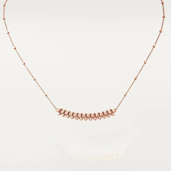 ˇShow YourselfˇCLASH PINK GOLD NECKLACE