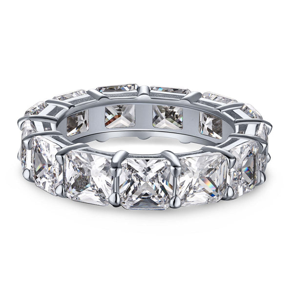 ˇShow YourselfˇElegant Princess Cut Tennis Ring