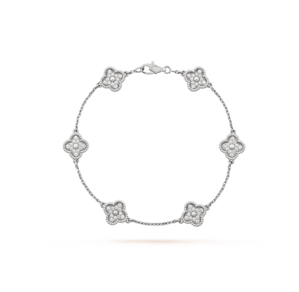 ˇShow YourselfˇCLOVER 6 MOTIF DIAMOND BRACELET