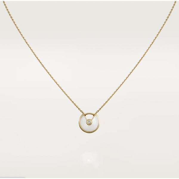 ˇShow YourselfˇAMULETTE ROSE GOLD MOP NECKLACE