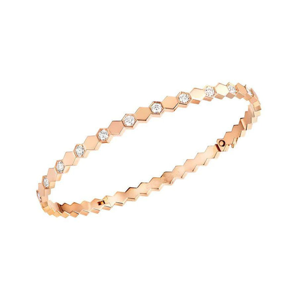 ˇShow YourselfˇBEE LOVE PINK GOLD DIAMOND BRACELET