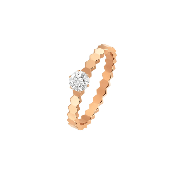ˇShow YourselfˇBEE LOVE RING PINK GOLD 1 DIAMOND