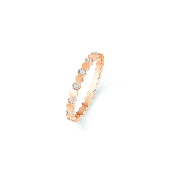 ˇShow YourselfˇBEE LOVE RING PINK GOLD DIAMOND