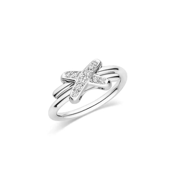ˇShow YourselfˇJEUX DE SILVER DIAMOND RING