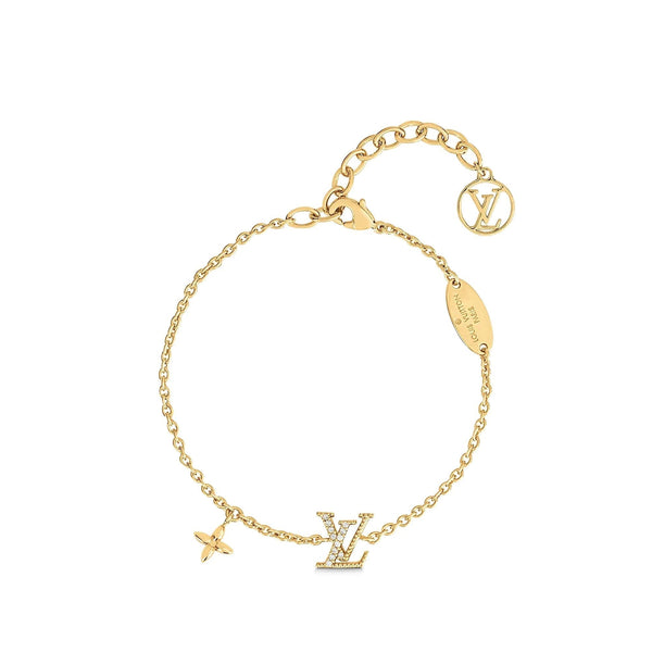 ˇShow YourselfˇLOGO STAR MOTIF GOLD BRACELET