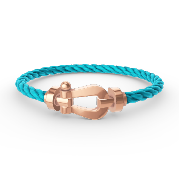 ˇShow YourselfˇFORCE LARGE HORSESHOE NO DIAMOND BRACELET ROSE GOLD