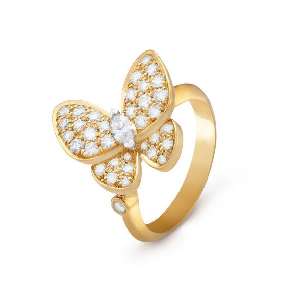 ˇShow YourselfˇBUTTERFLY DIAMOND RING