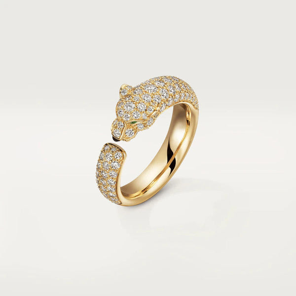 ˇShow YourselfˇPANTHERE PINK GOLD DIAMOND RING